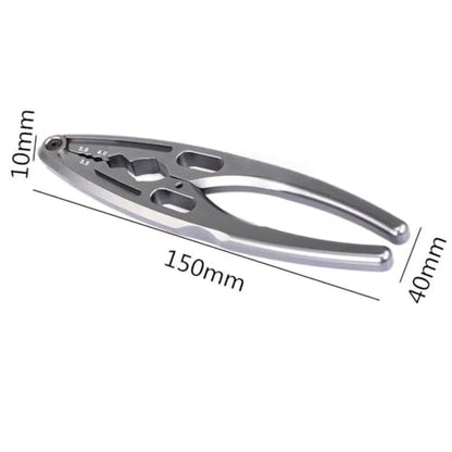RC Crawlers Components for Arrowmax AM-190025 Multi Shock Clamp V2 Gray 3.0 3.5 4.0 Tool RC Car Remote Control Toy Upgrades Parts