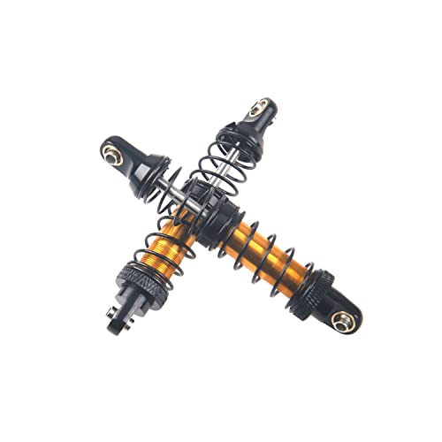 4Pcs ShareGoo Metal Shock Absorber 70/80/90/100/110/120mm Damper Compatible with Tamiya CC01 Traxxas TRX4 Axial SCX10 D90 D110 RR10 1/10 RC Crawler Car (80mm Hole Distance) - size: 80mm Hole Distance