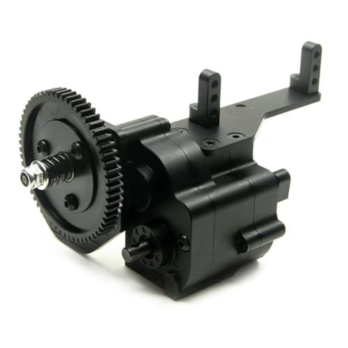 RC Car Center Gearbox for Axial for SCX10 for Wraith 90018 1/10 Complete Metal 2 Speed Transmission Gearbox RC Crawler Car Truck Model Upgrade Parts(Gearbox) - color: Gearbox