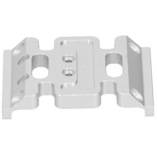 313mm Wheelbase Gearbox Chassis Frame, 1/10 RC Car Metal Upgrade Accessory, Aluminum Alloy Lightweight Base Support Plate with Anodized Finish for Remote Control Vehicles (Silver) - color: Silver