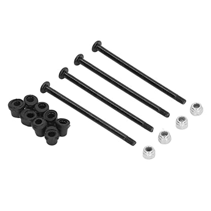 RC Screw Kit, High Precision Steel Components for RC Crawler Upgrades, Steel RC Crawler Parts, Durable Screws, Nuts, Shaft Sleeves for 144010 144002 124016 124017 Cars Repair and Performance