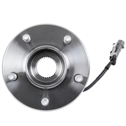 513189 Front Wheel Hub Bearing Assembly ABS 5 Lugs 1 Pack | Fits 2005-2006 Chevy Equinox, 2002-2007 Saturn Vue, Automotive Replacement Front Wheel Hub Assembly - size: 513189/1PC