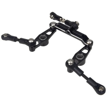 1/10 RC Car Aluminum Ball Bearing Crank Steering Arms Set for Tamiya TT-02 / TT-02D / TT-02E Racing Car Upgrade Parts