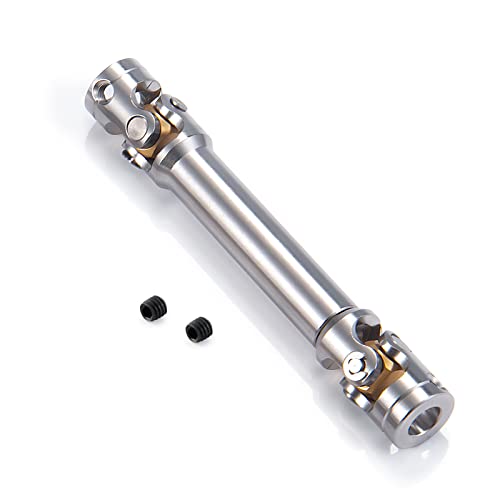 RC-Hub 1Pcs RC Driveshafts Metal Drive Shaft 45-50/47-57/55-67/60-80mm for 1:14 Tamiya Trailer Tractor Truck RC Crawler Car (65-85mm) - size: 65-85mm