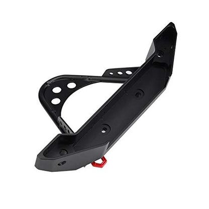 Rc Car Metal Front Bumper with 2 Led Lights for Traxxas 1/10 Scale Crawler
