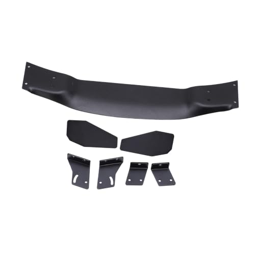 Aluminium Alloy Rear Spoiler Wing for 1/10 RC Racing Drift Car — Reduces Air Resistance, Enhances Stability, Easy Install, Black Powder Coat Finish