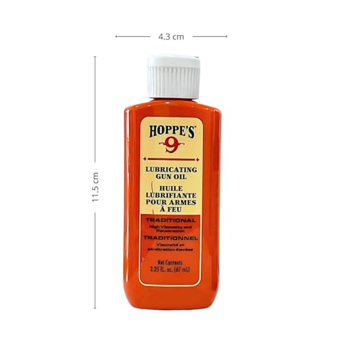 HOPPE'S Oil Combo Pack - No. 9 Precision Bundled with 2-1/4 oz Refill