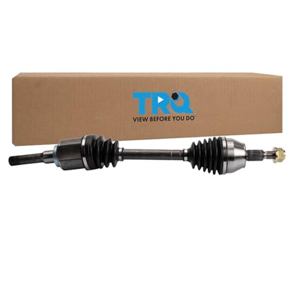 TRQ Front Driver Side CV Axle Assembly Compatible with 2014-2016 Ford Transit Connect 2.5L 2017-2018 Transit Connect 2019-2020 2.5L - style: CSA32545