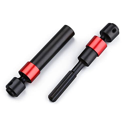 INJORA 2PCS Metal CVD Drive Shaft for 1/10 RC Car Crawler 324MM Wheelbase TRX-4 - size: For 324mm