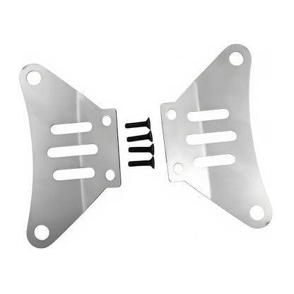Stainless Steel Bumper Skid Plate Guard for Tamiya TT-02 1/10 RC Car | Front Rear,Upgrade Parts,Precision Fit,High Strength,Wear Resistant,Corrosion Resistant,Easy Installation