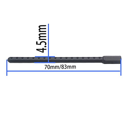 8Pcs ShareGoo Plastic Body Post Mounts RC Car Shell Column Compatible with HSP Redcat Racing Lightning EP Drift STK STR EPX PRO 1/10 Scale RC Model Car (83mm) - size: 83mm