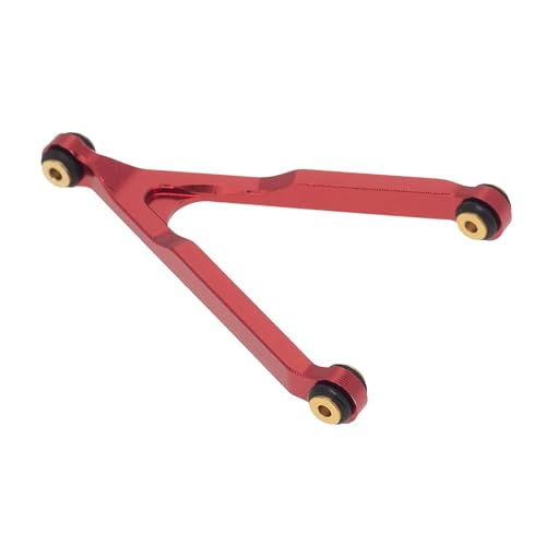 DKKY CNC Aluminum High Clearance for 1/24 RC Crawler Axial SCX24 AXI00001 C10 AXI00002 Jeep JLU Ford Bronco AXI00006 Upgrades (Red) - color: Red