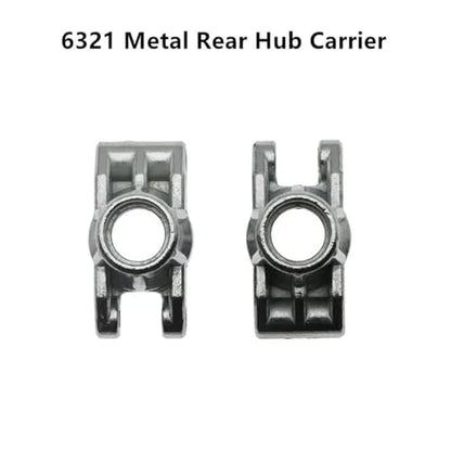 RC Crawlers Components For SCY 16101 16102 16103 16201 16101 Pro 16102 Pro 16103Pro 16201Pro Metal Front Steering Cup Rear Hub Carrier 1/16 RC Car Upgrade Parts(Set) - size: Set