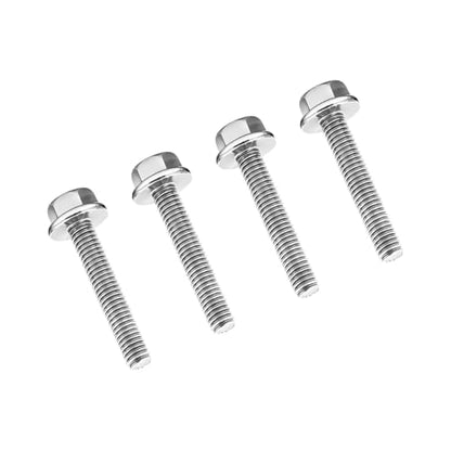 4PCS M5 x 35mm Car Ignition Coil Mounting Bolts, Stainless Steel | Pitch/head check, washer seat, blind-hole depth, hand-start setup, service-manual torque, automotive repair accessories - size: M5*35