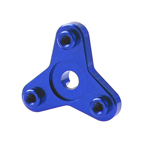 Aluminum Alloy Slipper Clutch Eliminator Compatible with Traxxas E-Maxx E-Revo Summit T-Maxx 3.3 Revo 3.3 1/10 RC Car Upgrade Parts (Blue) - color: Blue