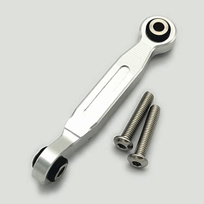 Aluminum Servo Steering Linkage Tie Rod 46MM - 1pc Silver for Traxxas 1/5 XMAXX 7747 1/10 MAXX Maxx Slash 8947