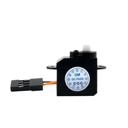 Micro 2.1g Servo DM-S0020 Super Mini Digital Servo 2g Ultra-Lightweight Coreless Servo for RC Hobby Helicopter (Pack of 4)