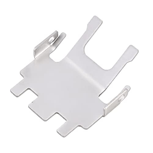 INJORA Stainless Steel Skid Plate Chassis Armor Axle Protector for TRX4M