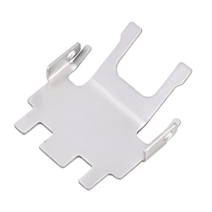 INJORA Stainless Steel Skid Plate Chassis Armor Axle Protector for TRX4M