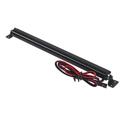 5.9" RC 36Led LED Light Bar Roof LED Lamp Body Shell Roof Light Compatible with Traxxas TRX-4 SCX10 90046 D90 SCX10 II CC01 Redcat Gen7 1/10 RC Crawler Car Truck (L Shape Bracket) - style: L Shape Bracket