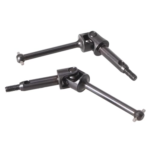 2PCS Hard Steel Drive Shaft Reinforced Steel Rear Universal Shaft for Losi 1/24 RC Crawler LOSI Micro-B 2WD Buggy Metal Parts