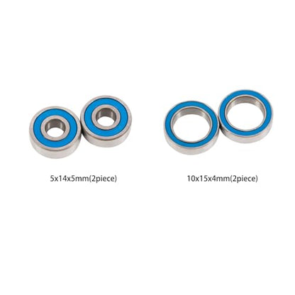 32PCS Sealed Ball Bearing Kit for Axial Capra 1.9 Unlimited Trail Buggy RC Crawler Bearing Set Upgrade Parts