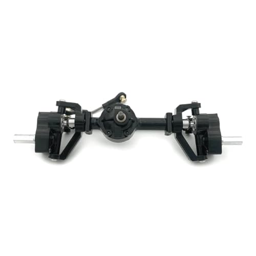 Plastic and Metal Front and Rear Portal Axle Assembly Set for WPL B1 B14 B16 B24 C14 C24 1/16 RC Crawler Truck Upgrades Parts (Front) - color: Front