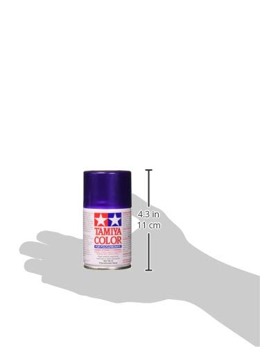 Tamiya 86018 PS-18 Metallic Purple Spray Paint, 100ml Spray Can