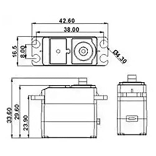 Upgrade Metal Servo Parts for MJX Hyper Go Servo 14701B,for 1/14 Hyper Go H14BM 14209 14210 Upgrade Servo,for Mjx Hyper Go 1/14 Servo Parts,H14BM 14209 14210 Servo.