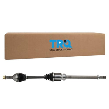 TRQ Front Passenger Side CV Axle Assembly - style: CSA33178