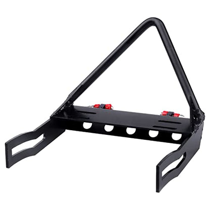Metal RC Crawler Front Bumper with Winch Mount Shackles for Axial SCX10 & SCX10 II Redcat Gen7 Gen 8 Upgrades (Type B) - style: Type B