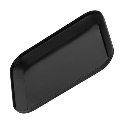 BESPORTBLE 1pcs Aluminum Alloy Screw Tray Model Car Rc Mechanic Magnetic Storage Plate Washers Nuts Bolts Serving Tray - color: Black