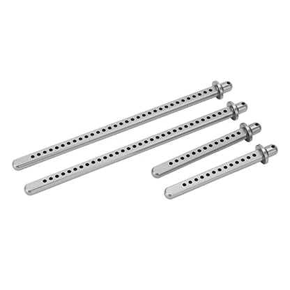 4PCS RC Body Post Mount Aluminum Alloy Front Rear Extended Set for Axial SCX10 90046 1/10 Scale Crawler