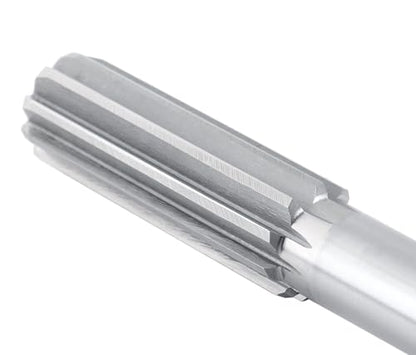 Accusize Industrial Tools Chucking Reamer, 20.0 mm, 0400-5200 | 20.0mm ANSI HSS M2 Straight Shank Straight Flute Chucking Reamers, Right Hand, 16mm Shank, 8 Flute, 9-1/2" OAL - size: 20.0 mm