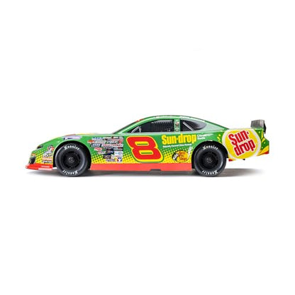 Losi 1/12 RC Racecar Dale Earnhardt Jr. No. 8 2025 Sun Drop Chevrolet ZL1 2S AWD On-Road (Battery & Charger Included), Green, LOS-3104T1 - color: Red