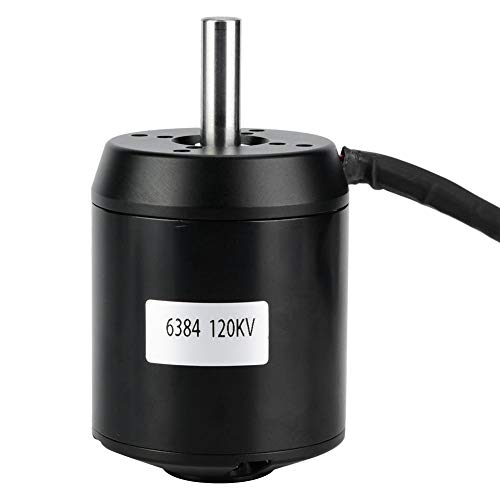 Scooter Motor,6384 120KV BLDC Outrunner Brushless Sensored Motor for Electric Balancing Scooter Skateboard