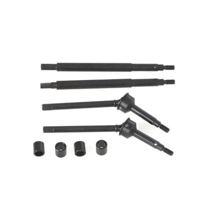 RC Car Models Parts for Traxxas for Trx4M for Racing 1/18 Rc Crawler Car Upgrade Parts Hard Steel Universal Front Rear Axle Drive Shaft Set