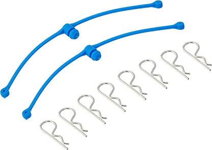 Du-Bro 2249 Blue Body Klip Retainer (2-Pack) - color: Blue