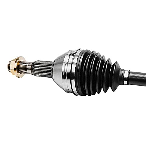 Detroit Axle - Front Right CV Axle for Chevy Impala Venture Monte Carlo | Pontiac Grand Prix Buick LaCrosse Regal Allure Century Olds Silhouette Intrigue, Passenger Side CV Axle Shaft Replacement - size: Axle 113A/Single