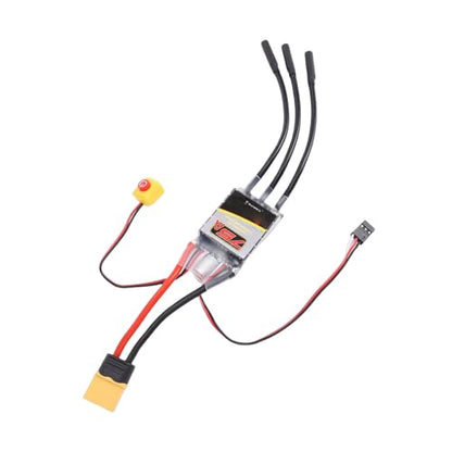 75A Brushless ESC, Electronic Speed Controller LiPo Sensorless Brushless Motor for RC Car Truck Boat Model