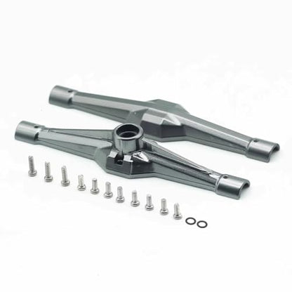 Compatible with Orlandoo Hunter OH32X02 RC Car Upgrade Parts Modification Replacement Accessories Metal Rear Axle Housing RC Accessories(Gray) - color: Gray
