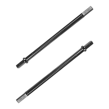 AMK Steel Rear Thickened Capra Driveshaft 4.4mm Bold UTB10 CVD Drive Shaft with Portal Stub Axles for 1/10 RC Crawler Axial Capra F9 Upgrades (Rear) - color: Rear