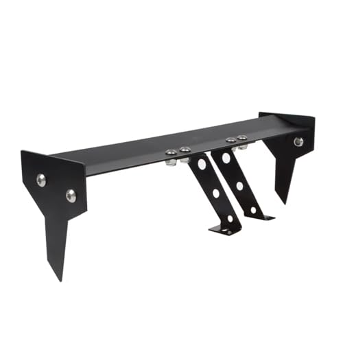 RC car Components Compatible with HSP for HPI for Redcat for Tamiya TT 01 for TT02 1/10 RC On Drift Car Parts Aluminum Alloy Rear Wing Tail Spoiler Set