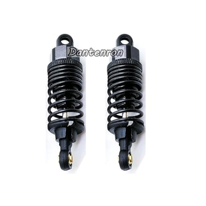 4Pack RC Car 102004 Adjustable Shock Absorber Damper Upgrade Parts Replacement Accessory 68mm For 1/10 RC On Road Drift Rally Car HSP 94102 94122 HPI Losi Axial Tamiya Redcat (Black) - color: Black