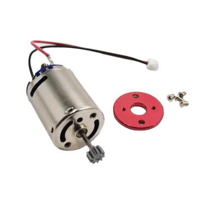 RC Car Motor Set 21000RPM Modification Metal DIY Upgrade Accessories Replacement Powerful 370 Motor for MN78 MN82 1/12 Scale
