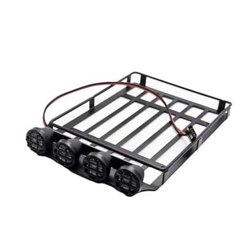RC Lighting Kit for C8801 1/18 for Universal Roof Racks Luggage Carrier Frame with Light RC Crawler Car Upgrade Accessories Parts