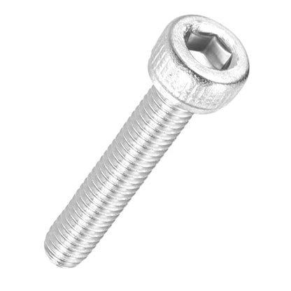 30pcs Socket Head Cap Screws - [M2.5-0.45 x 16mm] 304 Stainless Steel Allen Socket Drive for Electrical Motor 3D Printing Fan Engine Replacement Use, Silver - size: M2.5-0.45x16mm