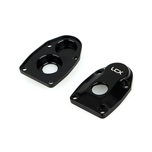 LCX Racing 1/10th RC Crawler Car Portal Axles Cover Plates Portal Housing Portal Axle Cap for Axial SCX10 III AXI03007 Capra UTB10，Upgrades Parts Accessories