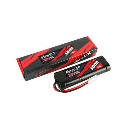 Gens ace 7.2V 5000mAh 6-Cell NiMH Battery with Tamiya Plug(4Pcs)