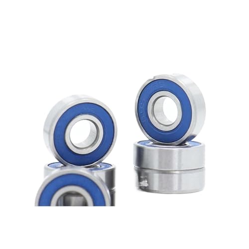 Bearing, 695RS Bearing 10PCS 5x13x4 mm ABEC-3 Hobby Electric RC Car Truck 695 RS 2RS Ball Bearings 695-2RS Blue Sealed - Assortment Gasket Kit